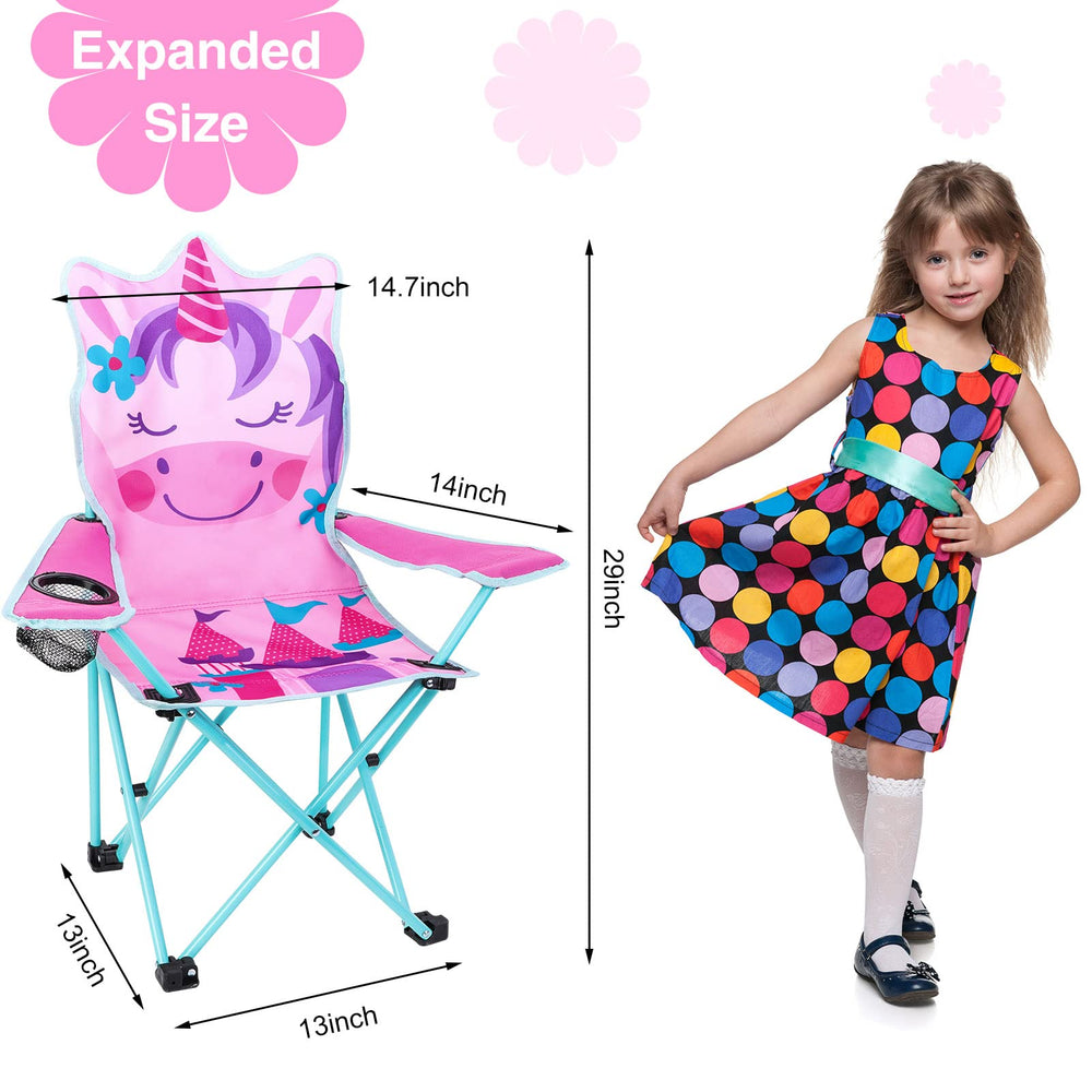 KABOER chair with cup holder keeps drinks within reach during outdoor adventures.