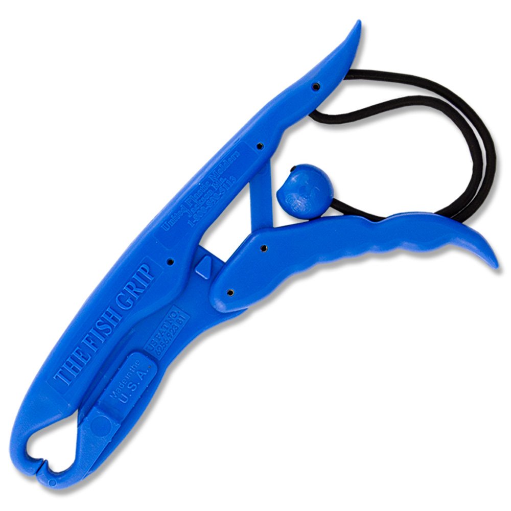 Kahara Fish Grip Blue 10-Inch over-center locking for quick secure use