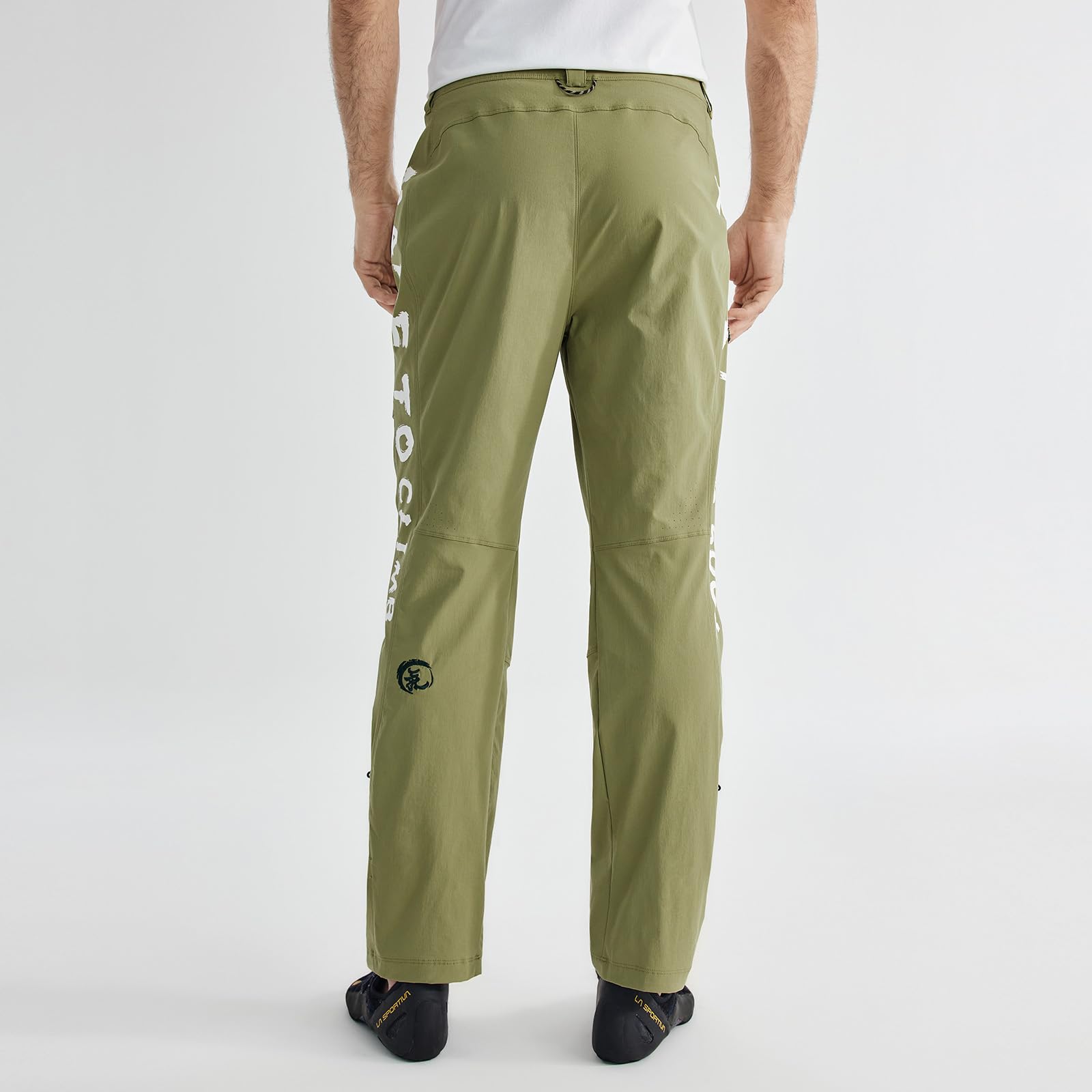 KAILAS men's climbing pants side-curve diamond-crotch area for mobility
