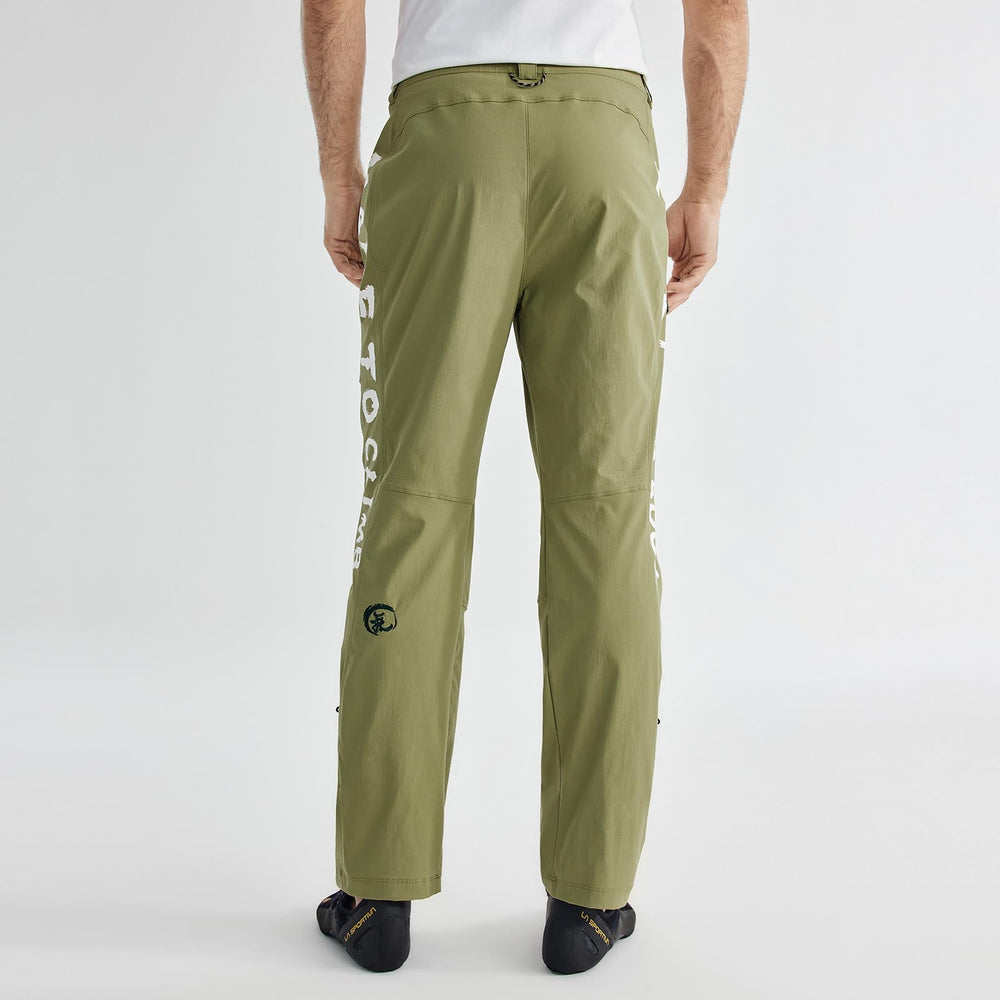 KAILAS men's climbing pants side-curve diamond-crotch area for mobility