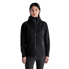 KAILAS women's hiking jacket front view with hooded waterproof protection for unpredictable weather.