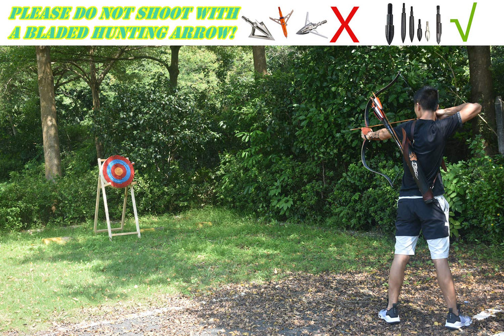 KAINOKAI arrow puller included with the target for quick retrieval