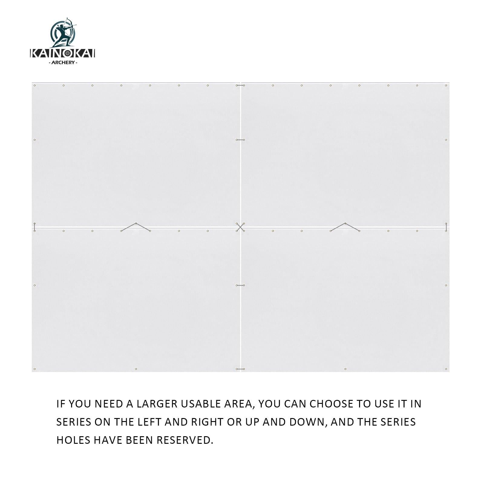 KAINOKAI indoors wall-distance guide shows 28-inch clearance to prevent wall damage