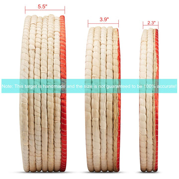 KAINOKAI straw archery target 20x20 5-layer ideal for beginners training sessions