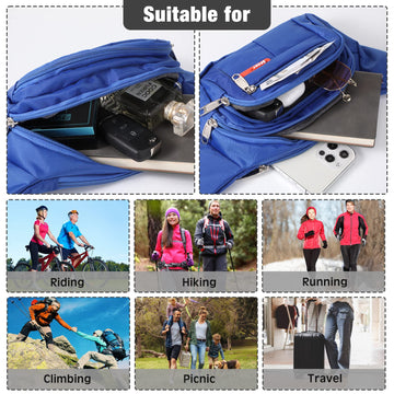 Kajaia Neon fanny packs ideal for travel, workouts, and parties.