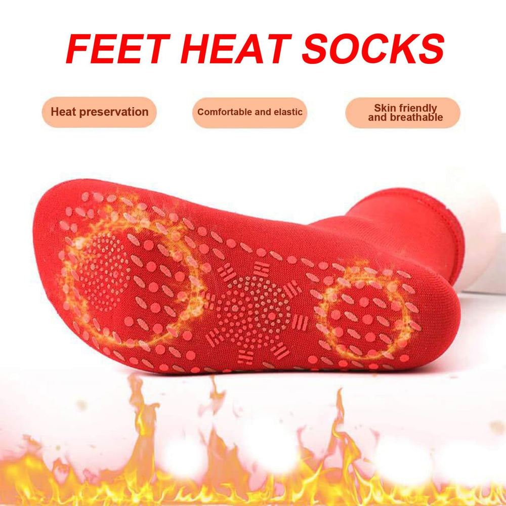 Kakina CMSX socks in use while hiking demonstrates secure fit and warmth.