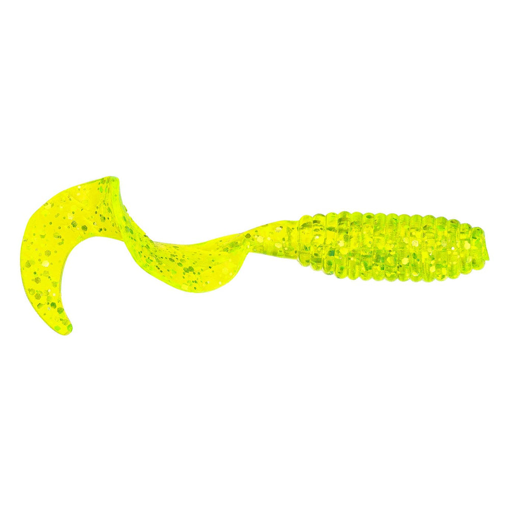 Kalin 5G10-060 lunker grub curtail close-up shows texture and color