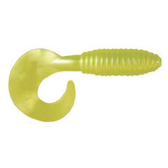 Kalin 5G10-060 lunker grub curtail in water demonstrates action