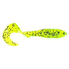 Kalin 5G10-060 lunker grub curtail side profile highlighting lifelike tail movement