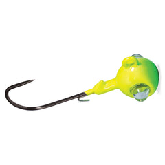 Kalin Google eye jig chartreuse 3/8oz rattling lure offering versatile bait options