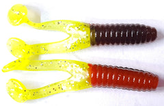 Kalin's Crappie Scrub with double paddletail for enticing panfish jig action
