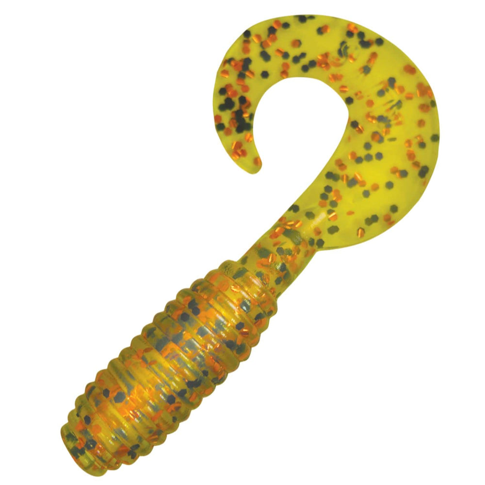 Kalin's Lunker Grub in chart copper color, optimized for ultra-slow action and versatile fishing