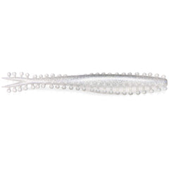 Kalin's Tickle Minnow 5in Silver Ghost in motion during retrieve for Texas rig or deadstick