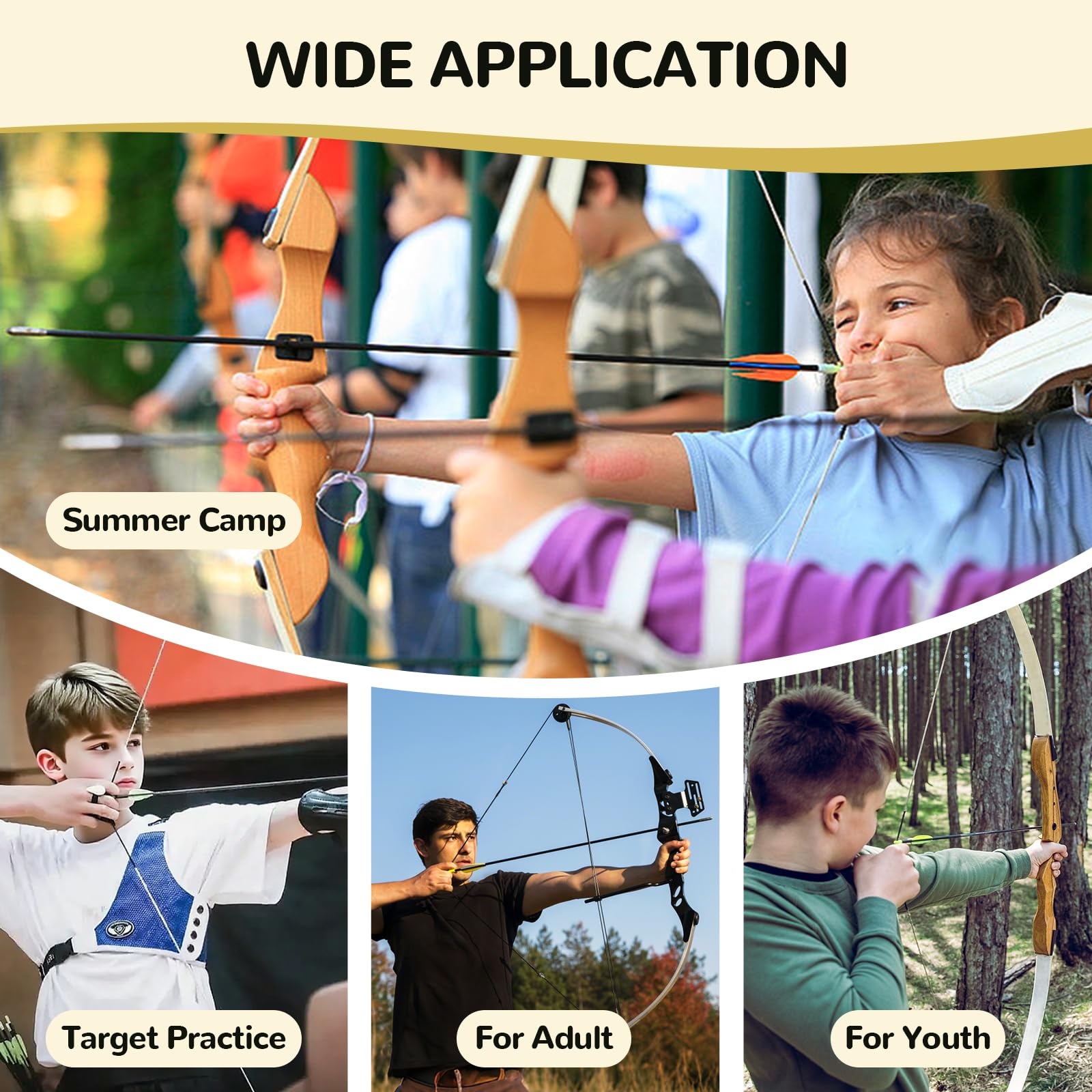 Kalkal Archery Target beginners-friendly setup supports coaching sessions.