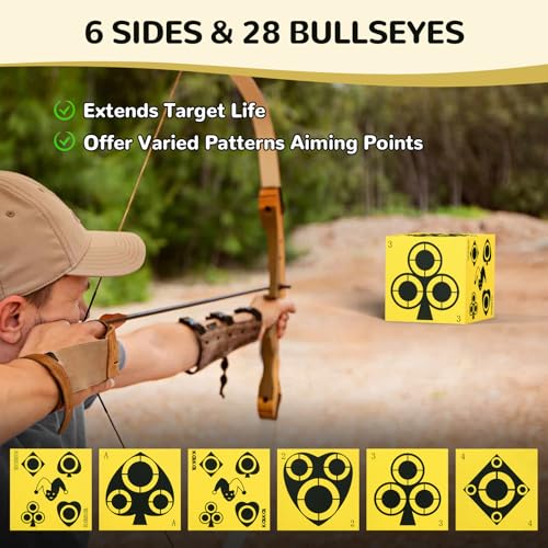Kalkal Archery Target carry-handle enables portable training anywhere.