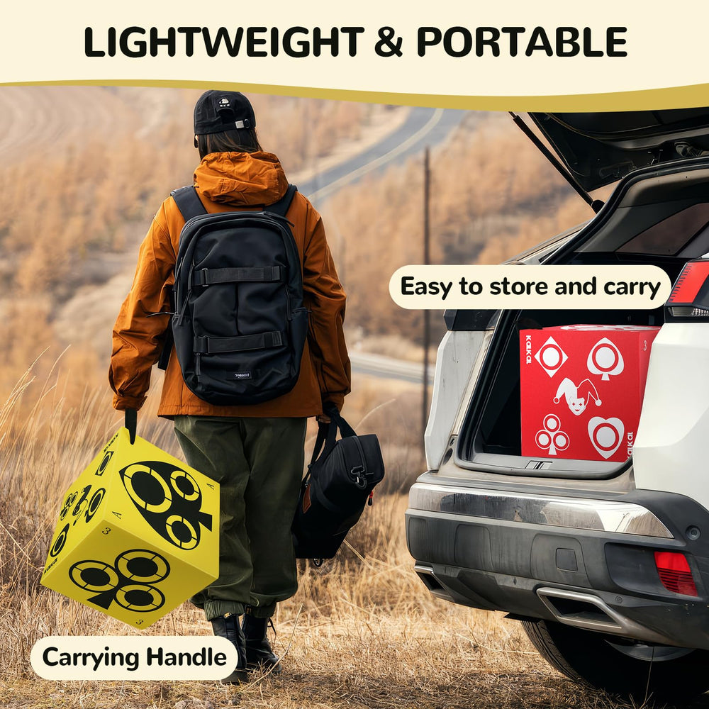Kalkal Archery Target lightweight design makes transport effortless.
