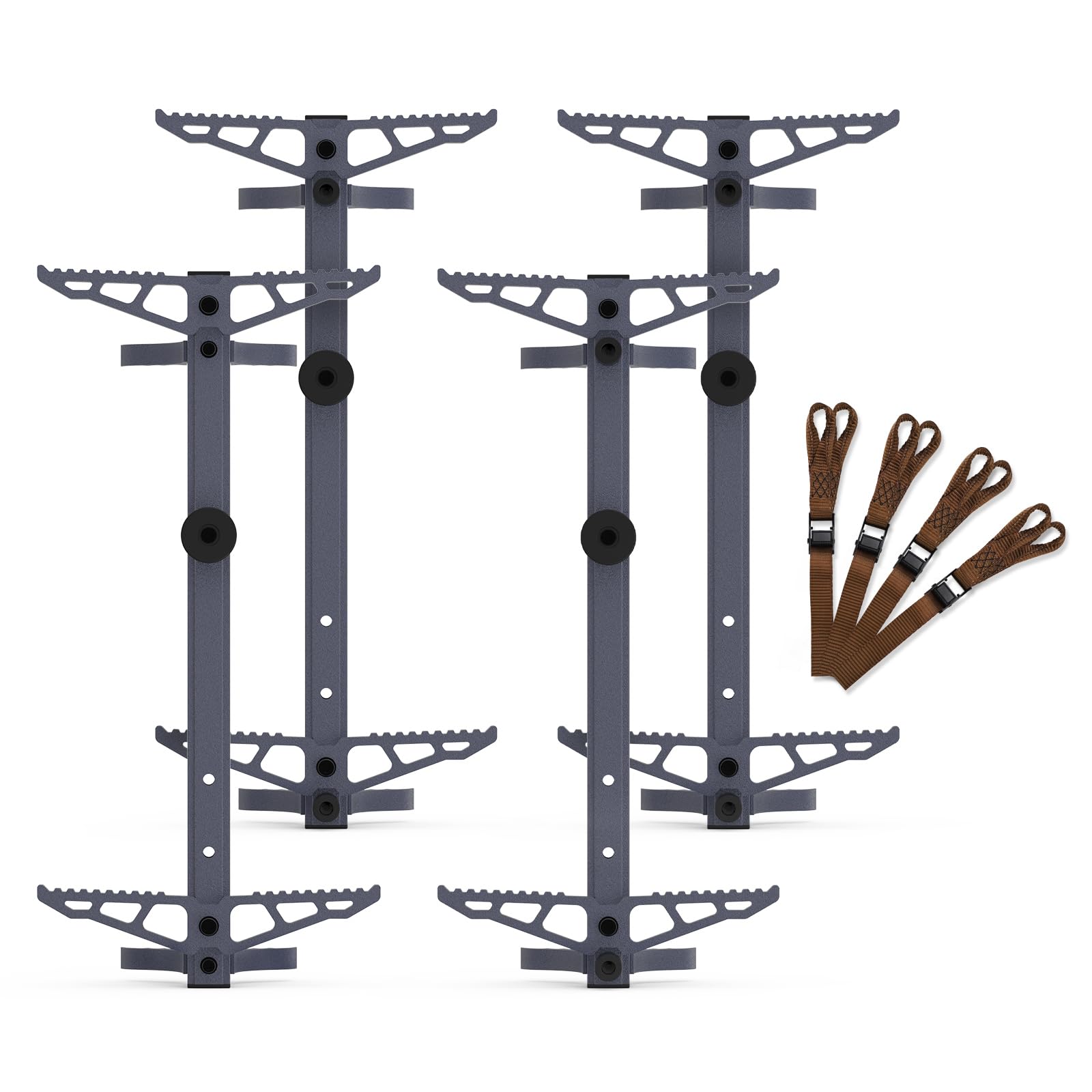 Kalkal climbing sticks show lightweight design for easy mobile setup.