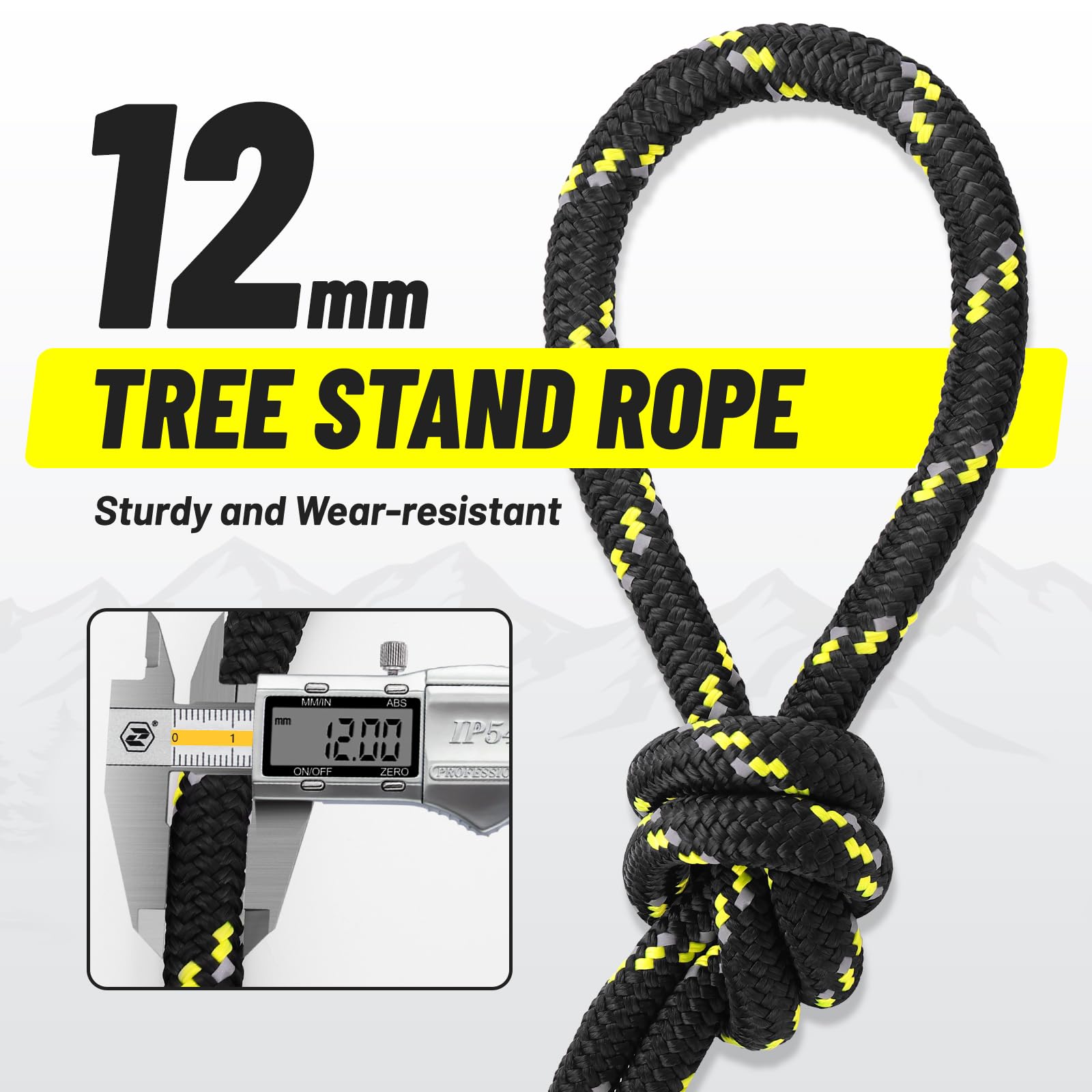 Kalkal easy-installation loop shows simple wrap, loop, and secure method.