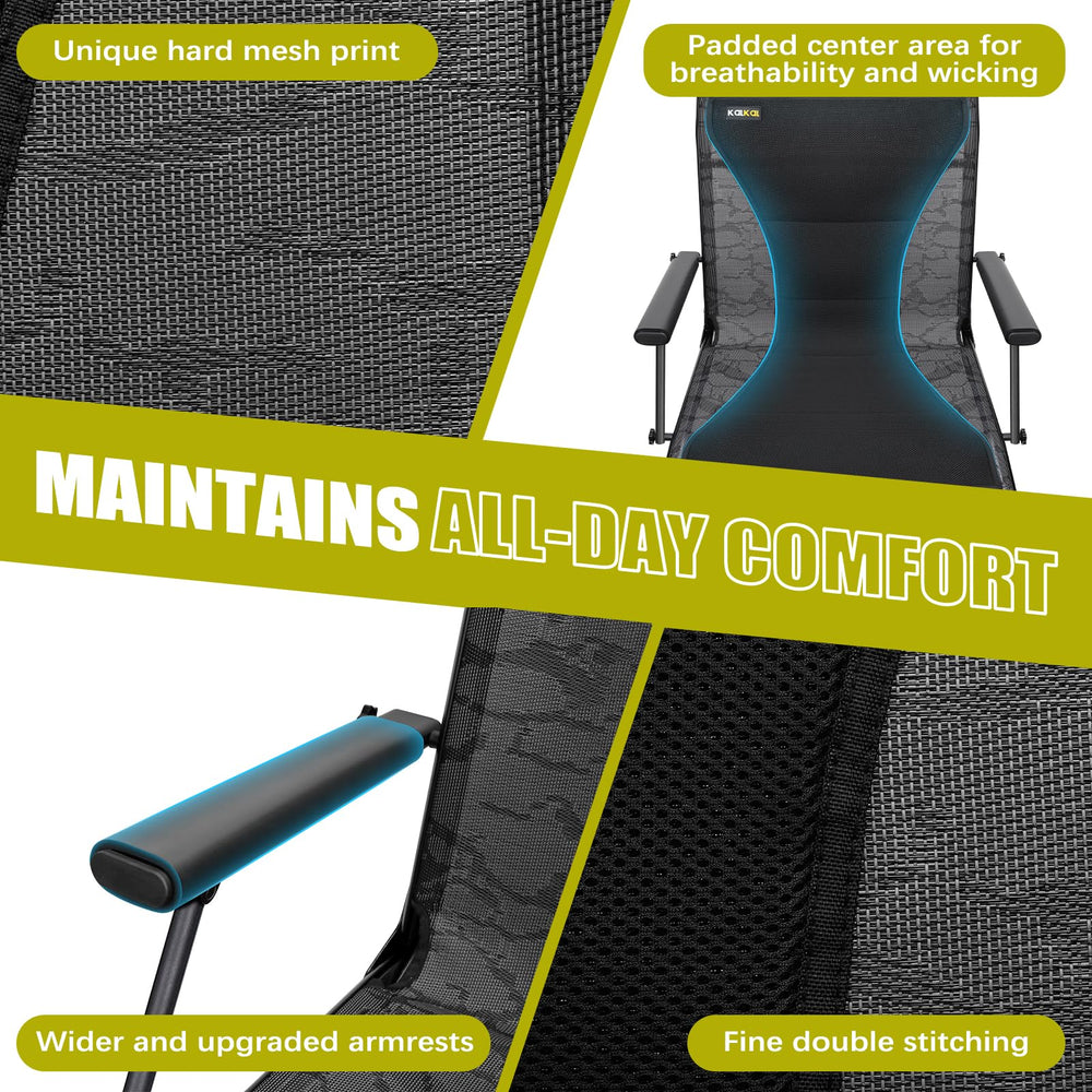 Kalkal Hunting Chair wide seat and backrest designed for long waits.