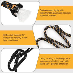 Kalkal sliding Prusik knot shows adjustable length for controlled ascent and descent.