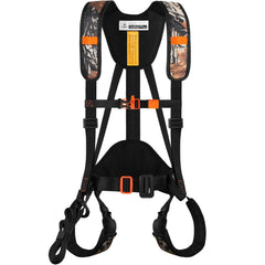 Kalkal tree stand harness camouflage chest-strap with whistle aids safety and quick access