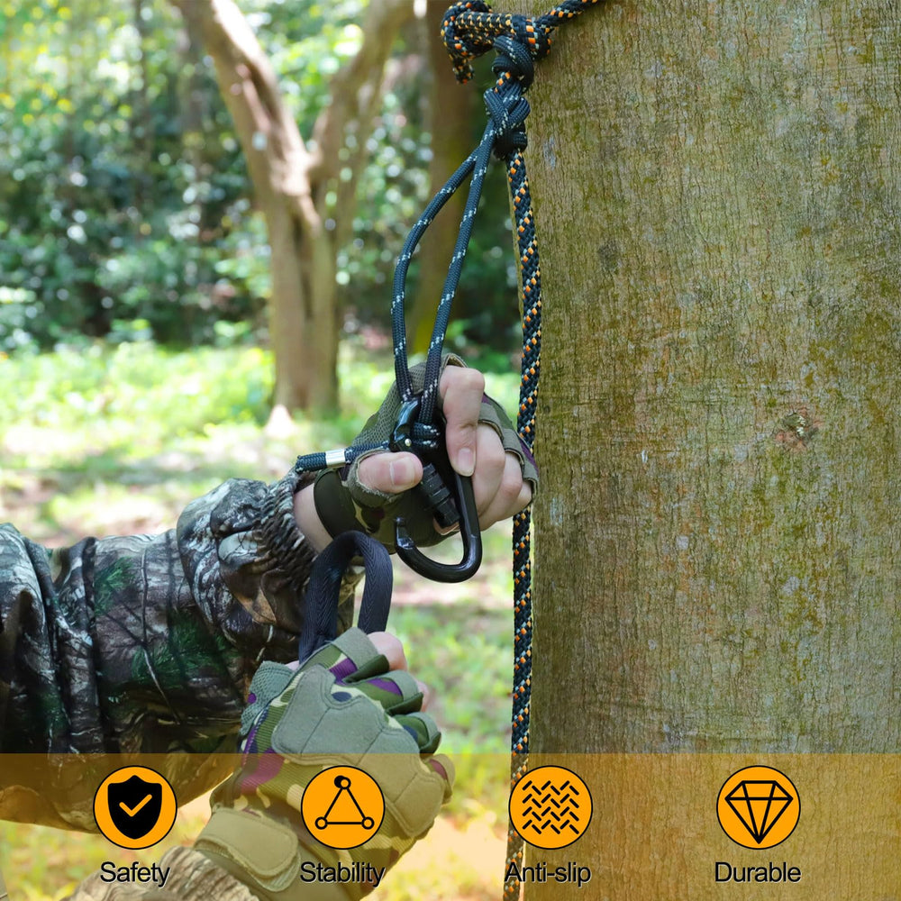 Kalkal versatile lifeline suited for tree hunting, hiking, and hammocking.