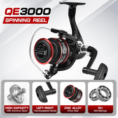 Kalynsung spinning reel dual-pack ready for easy casting and reliable retrieval