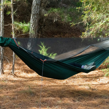KAMMOK Mantis Dragonet bugnet zip shows complete insect protection and easy access.
