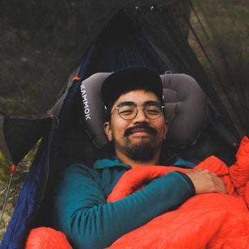 KAMMOK Mantis Dragonet insect net protects from bugs while camping.