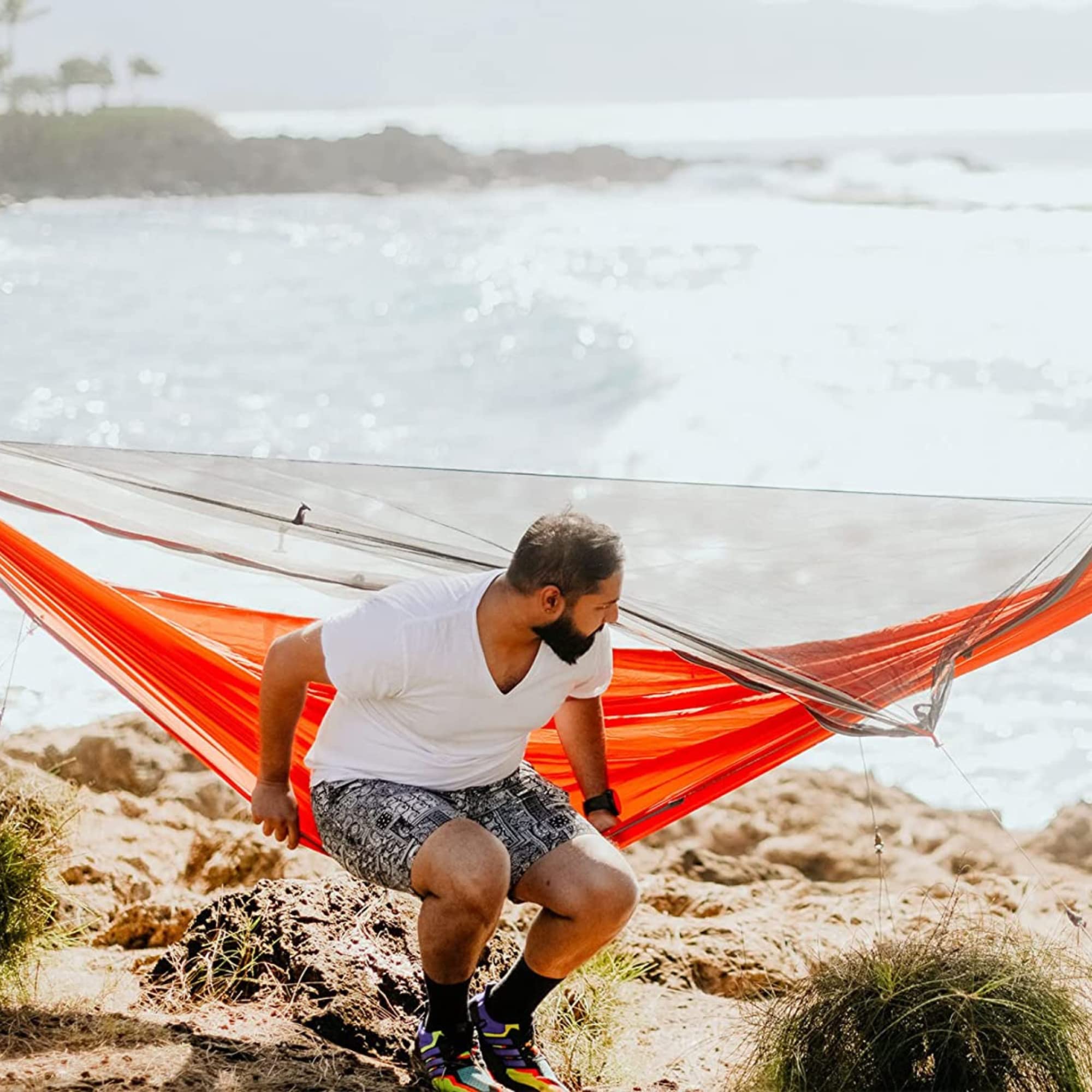 KAMMOK Mantis Ultralight roll-back fly demonstrates flexible weather control.