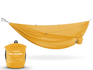 KAMMOK Roo Double Hammock eight gear loops for gear organization.