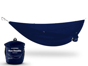 Soft GravitasX fabric close-up on Roo Double Hammock highlights breathable comfort.