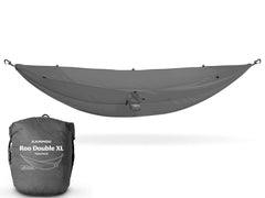 KAMMOK Roo Double XL GravitasX fabric close-up highlighting durability for rugged adventures.