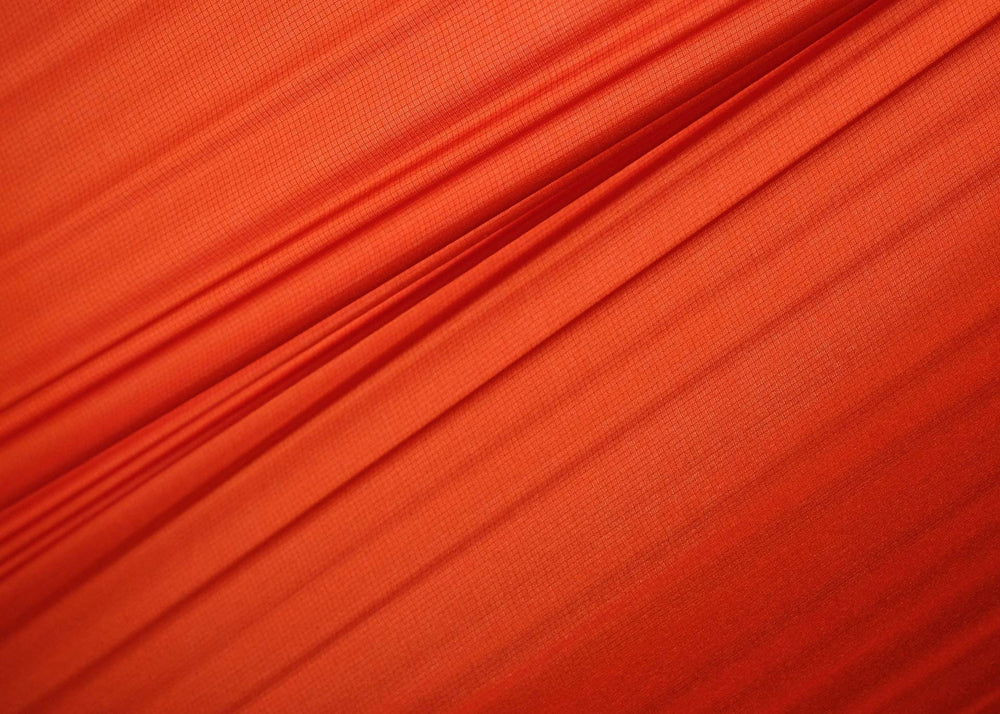 KAMMOK Roo Single Ultralight hammock fabric shows breathable ripstop texture
