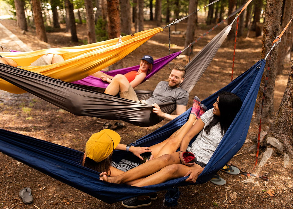 KAMMOK Roo Single Ultralight packable design fitting in a small pack