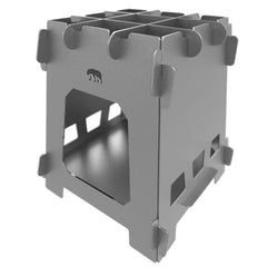 Kamp Ayısı multi-fuel stove folded compact for travel