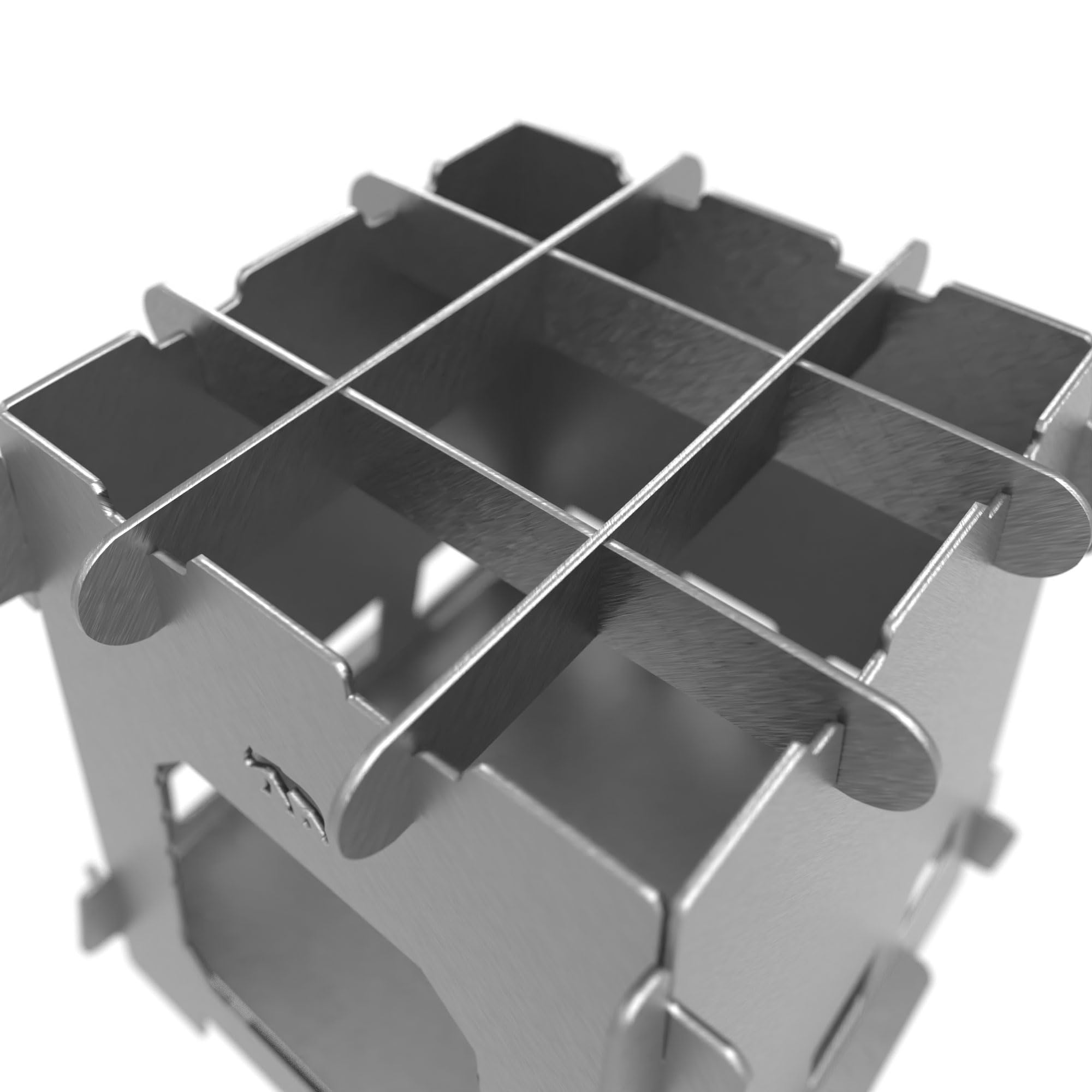 Kamp Ayısı portable camping stove ready for quick setup and use