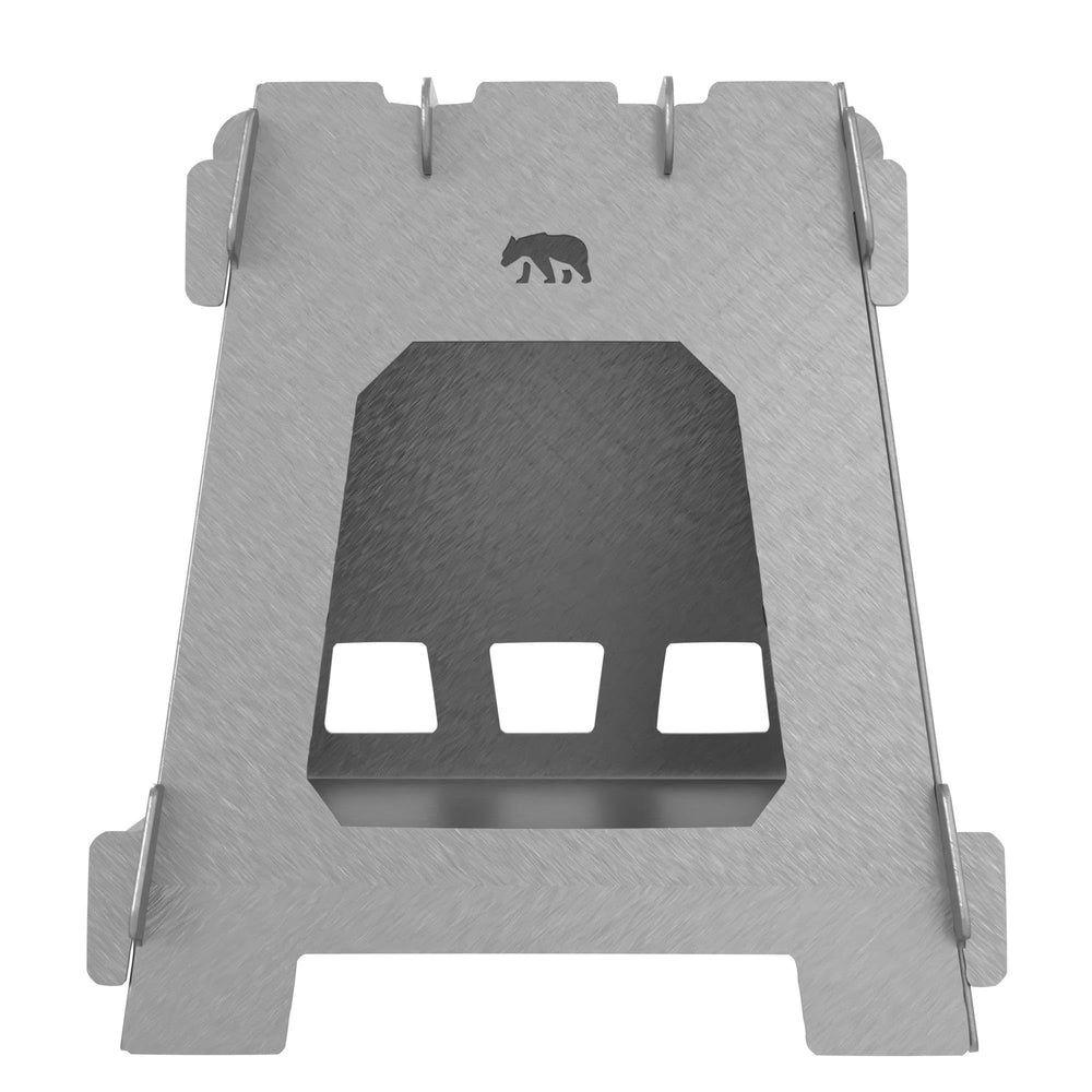 Kamp Ayısı stove shows adjustable heat for flexible cooking options