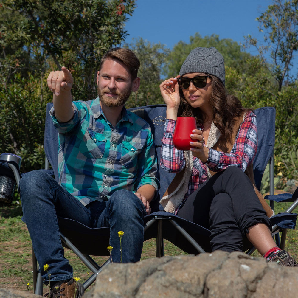 Kamp-Rite camping and beach chair suited for relaxed afternoons.