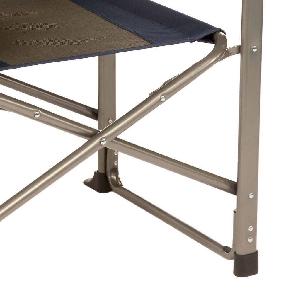 Kamp-Rite Director's Chair blue dimensions 20 x 34 x 38 inches for spacious seating