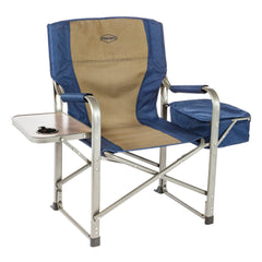Kamp-Rite director's chair with cooler and side table for outdoor events