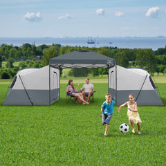 KAMPKEEPER canopy side tent carry bag for easy transport