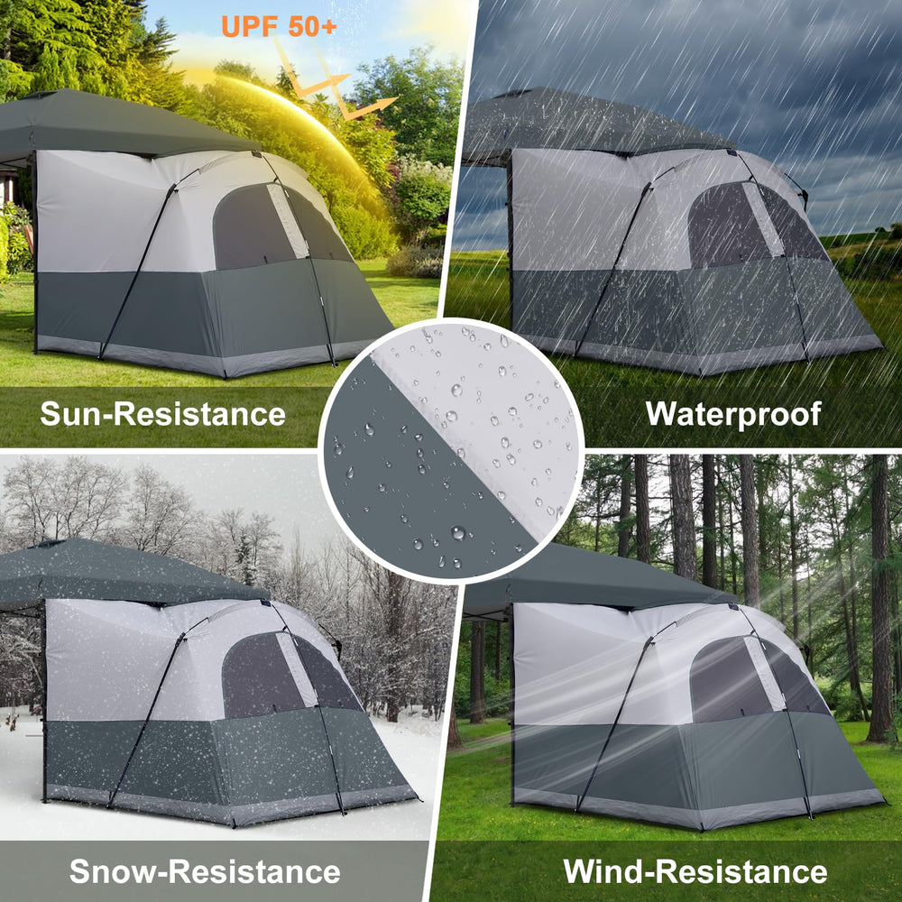 KAMPKEEPER canopy side tent mesh door for airflow and protection