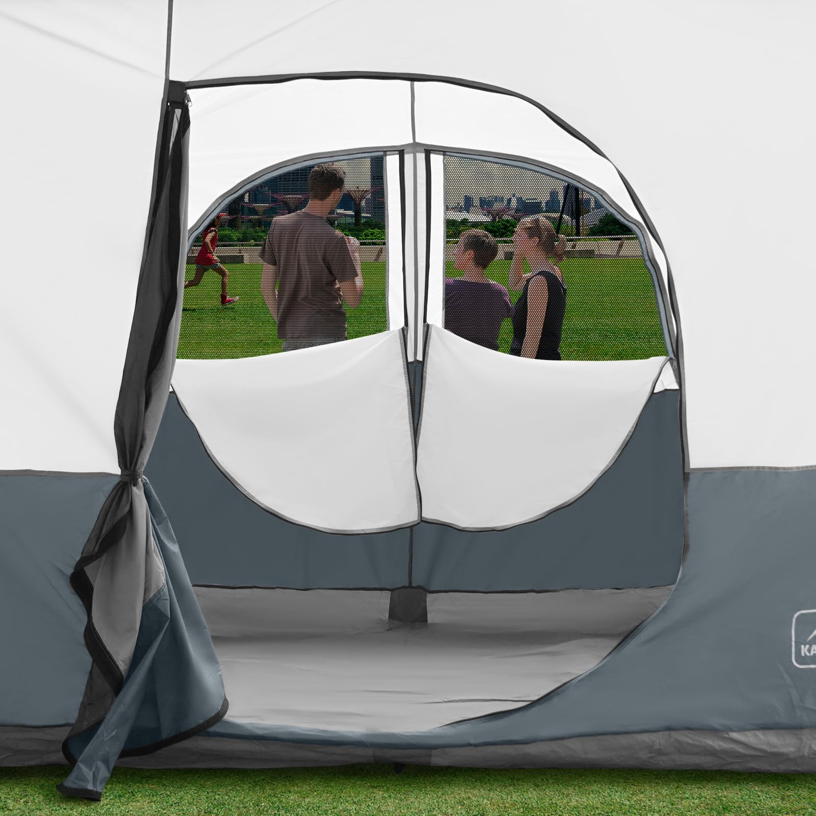 KAMPKEEPER canopy side tent mosquito netting windows improve ventilation