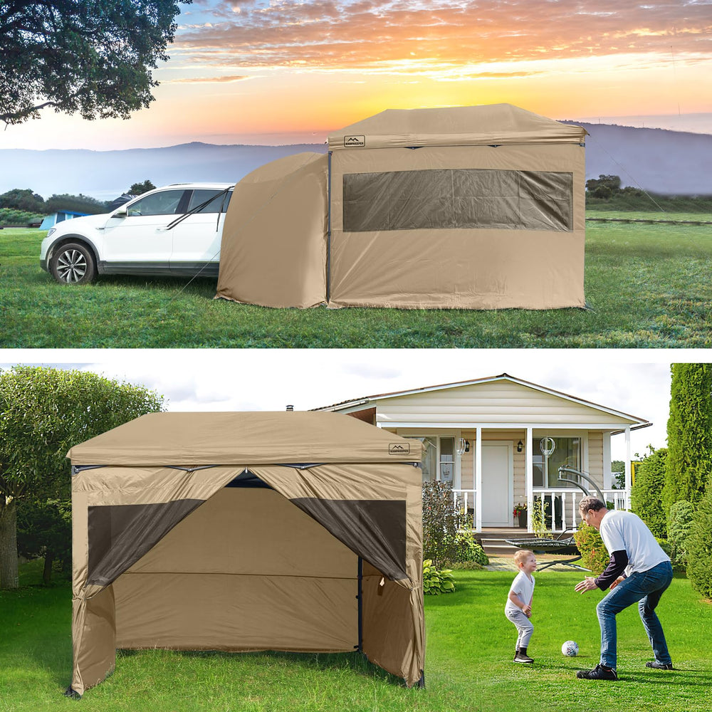 KampKeeper ventilated window highlights improved airflow and comfortable interior.
