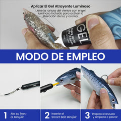 KANAMA SmartDrive Soft Bait Mini natural swimming motion in water.