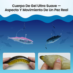 KANAMA SmartDrive Soft Bait Mini tear-resistant PVC for repeated use.