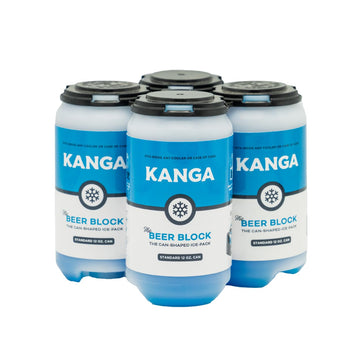 Kanga Beer Blocks slim can cooler inside a Kase Mate keeps beverages cold up to nine hours.