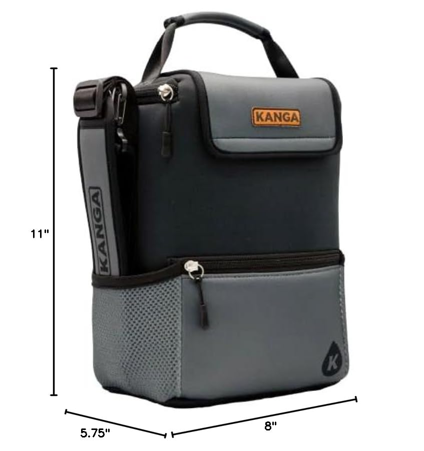 Kanga Pouch Cooler Midnight durability test demonstrates rugged use for camping and golfing trips