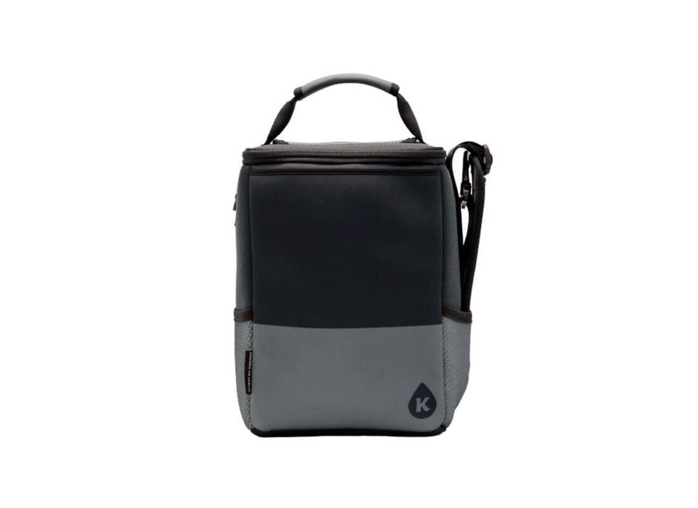 Kanga Pouch Cooler Midnight side profile shows lightweight, easy-carry design
